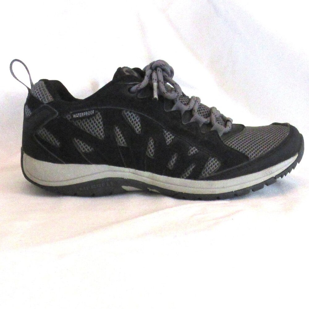 Merrell Simien Black/Gray Waterproof Hiking Shoes Women's Size 7 J033052 EUC - Picture 6 of 15